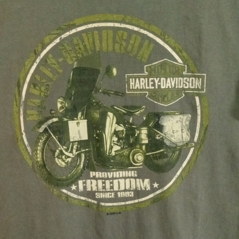 Harley-Davidson OD Green Short Sleeve Tee Men’s Large